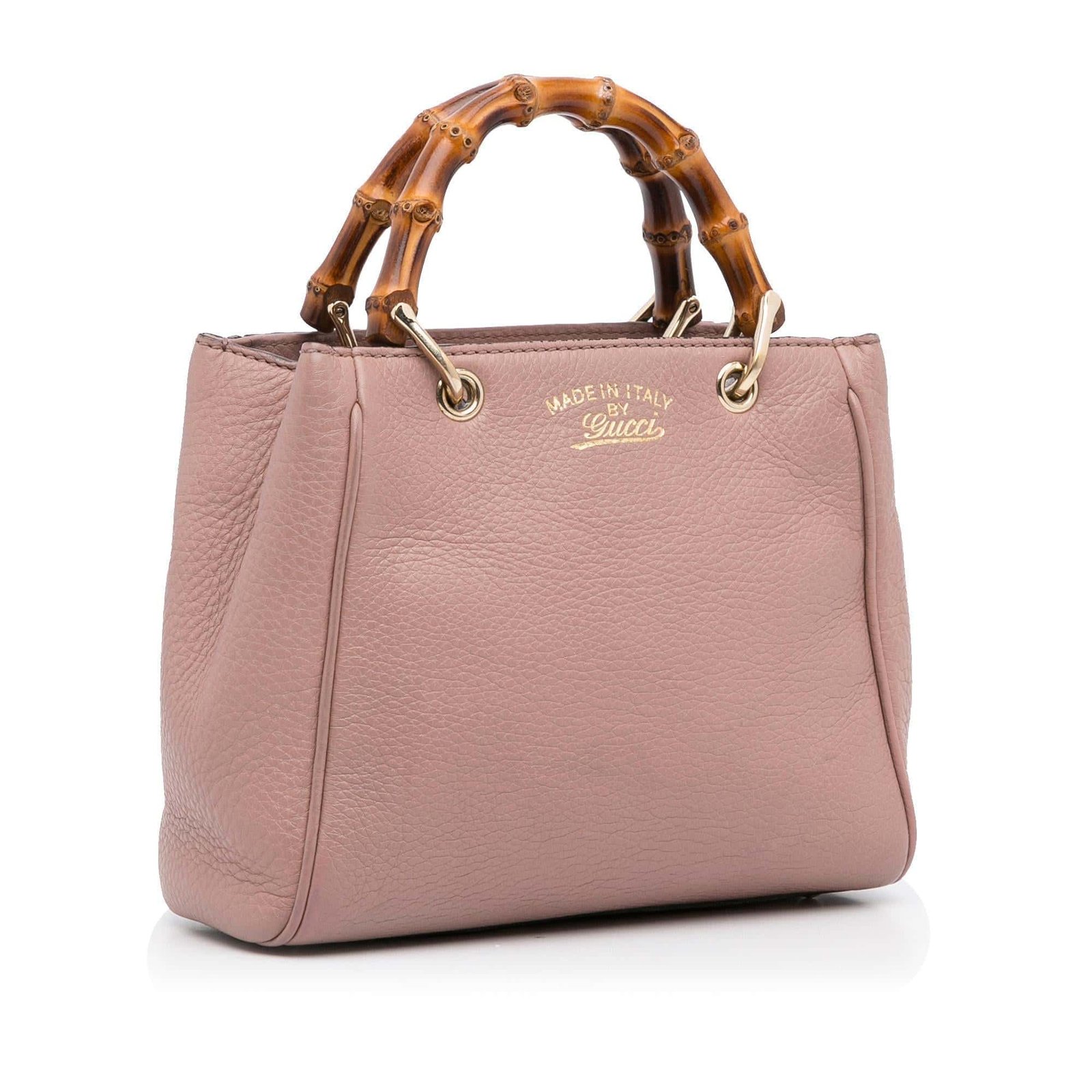 Gucci Small Bamboo Shopper (SHG-1fMf2W) | AlmaBagz