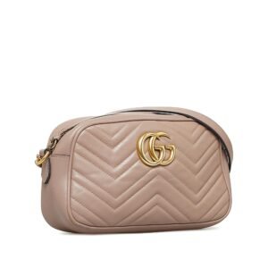Gucci Small GG Marmont Matelasse Crossbody Bag (SHG-hny90r) | AlmaBagz