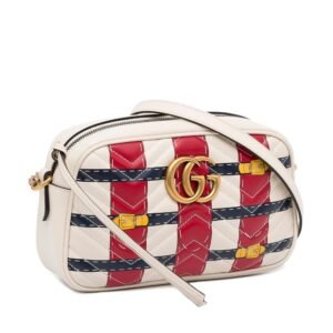 Gucci Small GG Marmont Matelasse Trompe L'Oeil Crossbody (SHG-5QnTSu) | AlmaBagz