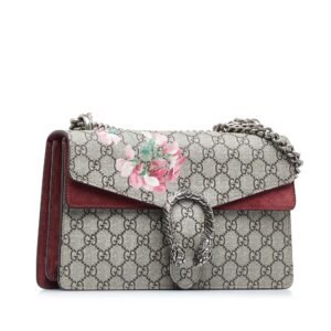 Gucci Small GG Supreme Blooms Dionysus Shoulder Bag (SHG-2lCEJt) | AlmaBagz