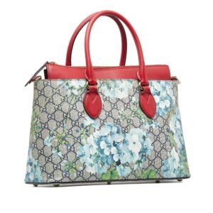 Gucci Small GG Supreme Blooms Linea A Tote (SHG-tw2bJF) | AlmaBagz