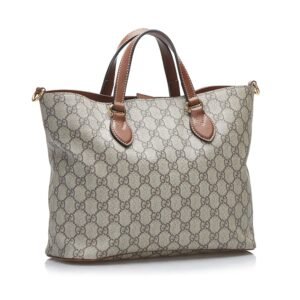 Gucci Small GG Supreme Satchel (SHG-vWVOWc) | AlmaBagz
