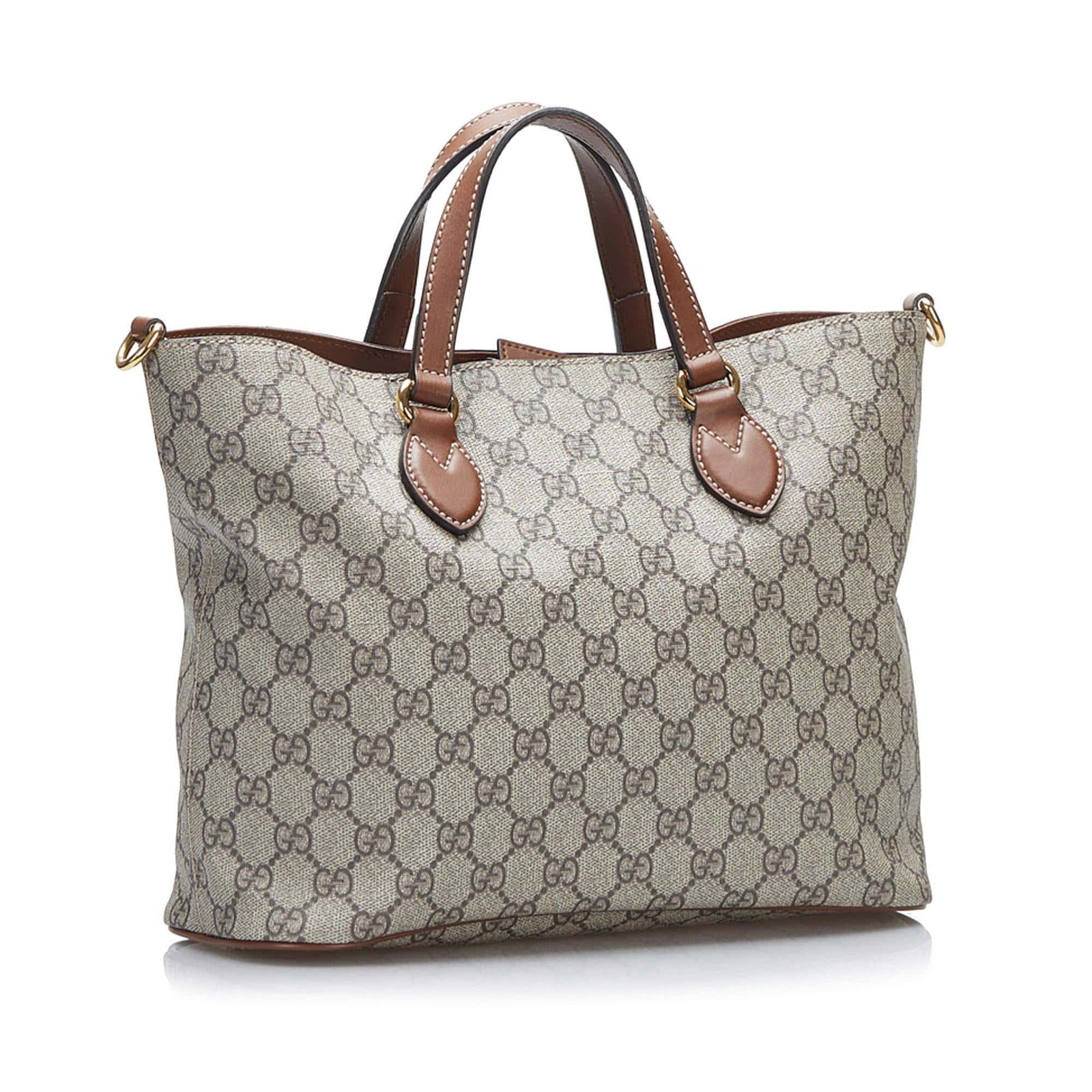 Gucci Small GG Supreme Satchel (SHG-vWVOWc) | AlmaBagz