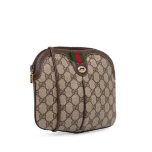 Gucci Small GG Supreme Web Crossbody Bag (SHG-FByGIi) | AlmaBagz