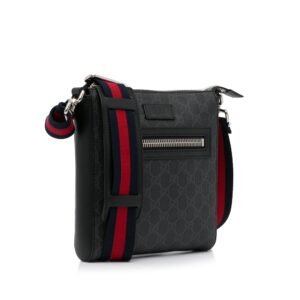 Gucci Small GG Supreme Web Crossbody (SHG-7p056S) | AlmaBagz