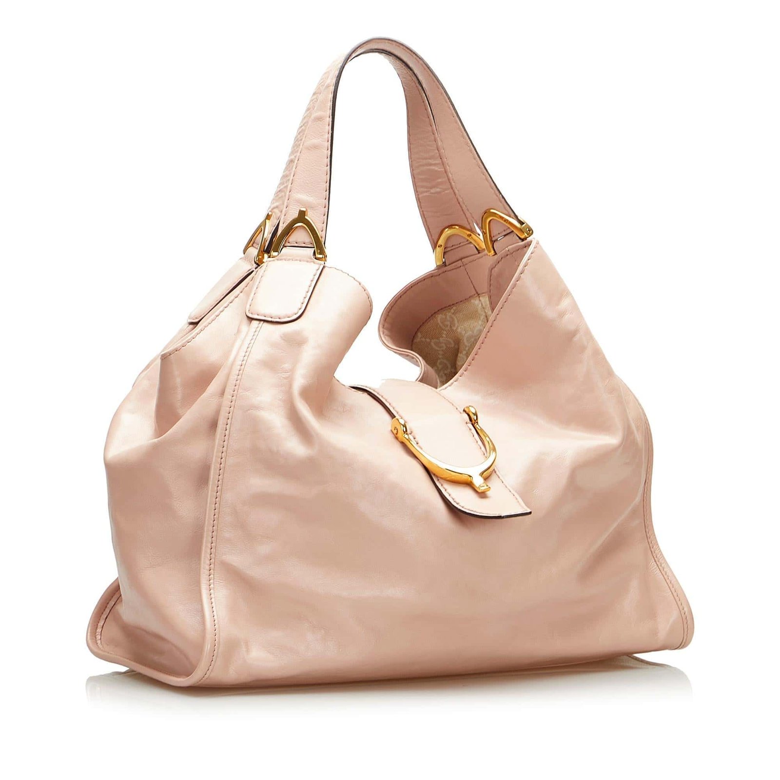 Gucci Soft Stirrup Nubuck Tote Bag (SHG-2v2JOg) | AlmaBagz