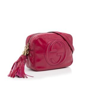 Gucci Soho Disco Patent Crossbody Bag (SHG-dj4847) | AlmaBagz