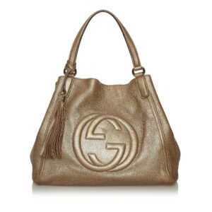 Gucci Soho Leather Tote Bag | AlmaBagz