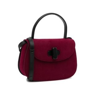 Gucci Velvet Twist Lock Satchel (SHG-LqJTBE) | AlmaBagz