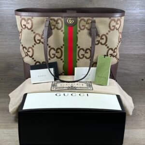 Gucci Ophidia Jumbo GG Tote - Medium | AlmaBagz