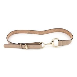 Gucci Taupe Leather Horsebit Belt Size XL | AlmaBagz