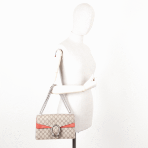 GUCCI Dionysus GG Bag Small Red | AlmaBagz