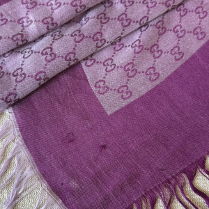 GUCCI GG Scarf Purple | AlmaBagz