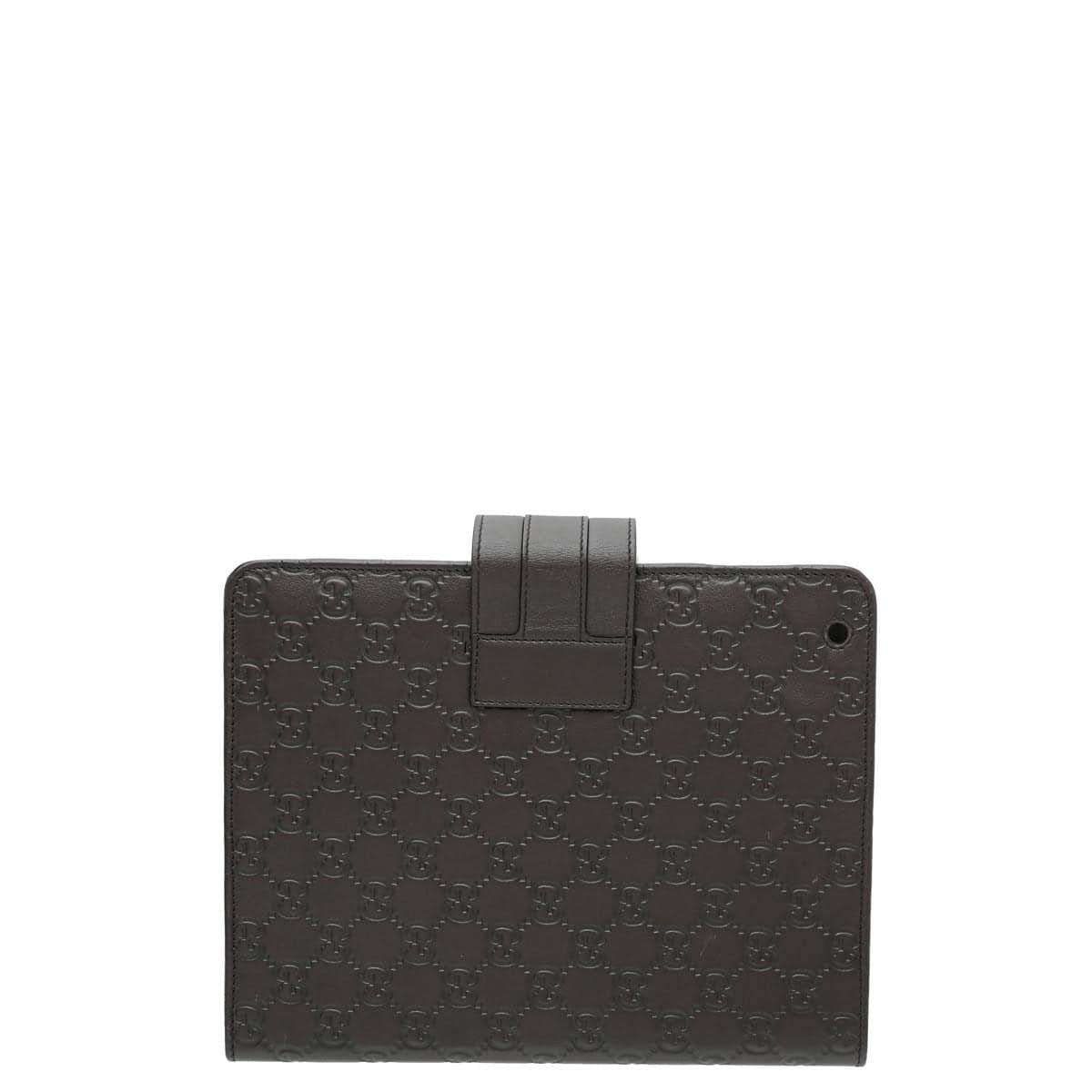 Gucci Brown Guccissima iPad Case | AlmaBagz