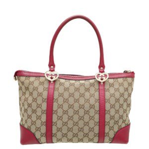Gucci Bicolor GG Heart Bag | AlmaBagz