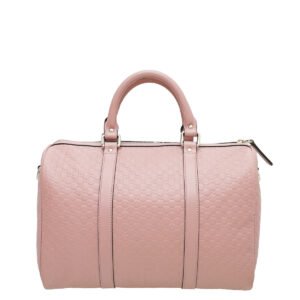 Gucci Dusty Pink GG Microguccissima Joy Boston Medium Bag | AlmaBagz