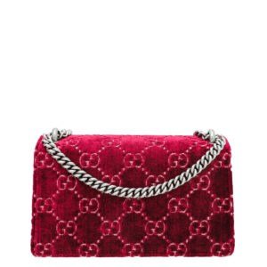 Gucci Bicolor GG Velvet Dionysus Small Bag | AlmaBagz