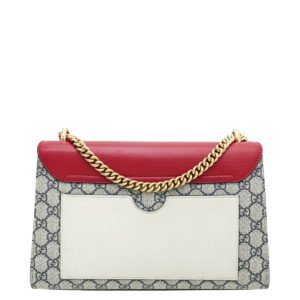 Gucci Bicolor GG Supreme Padlock Medium Bag | AlmaBagz