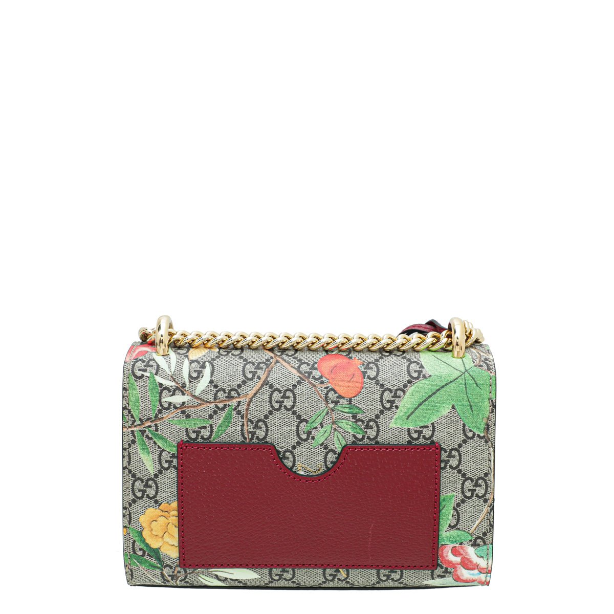 Gucci Ebony Multicolor Padlock Tian Small Bag | AlmaBagz