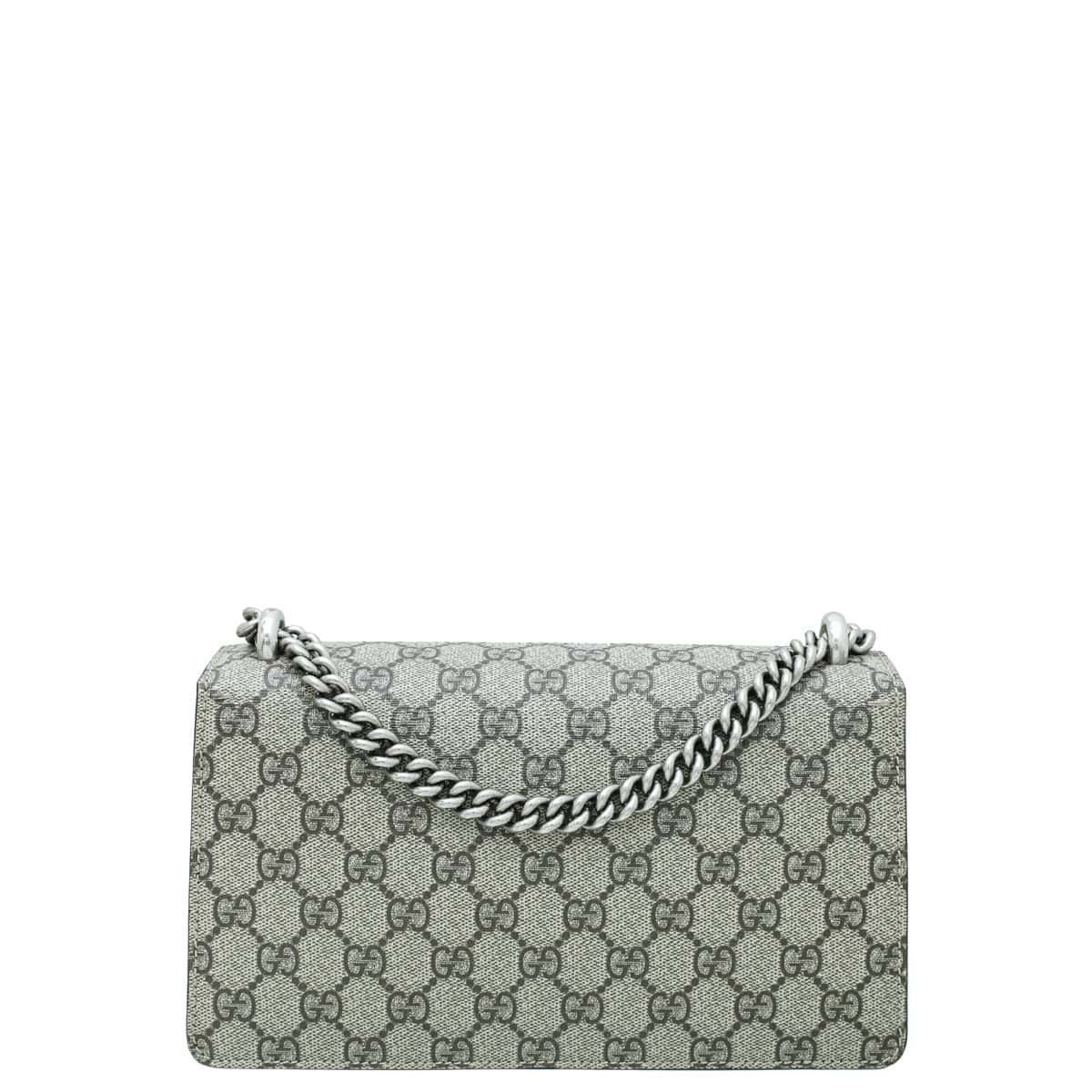 Gucci Bicolor GG Supreme Crystal Dionysus Bag | AlmaBagz