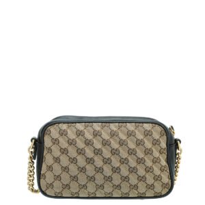 Gucci Bicolor GG Marmont Camera Small Bag | AlmaBagz