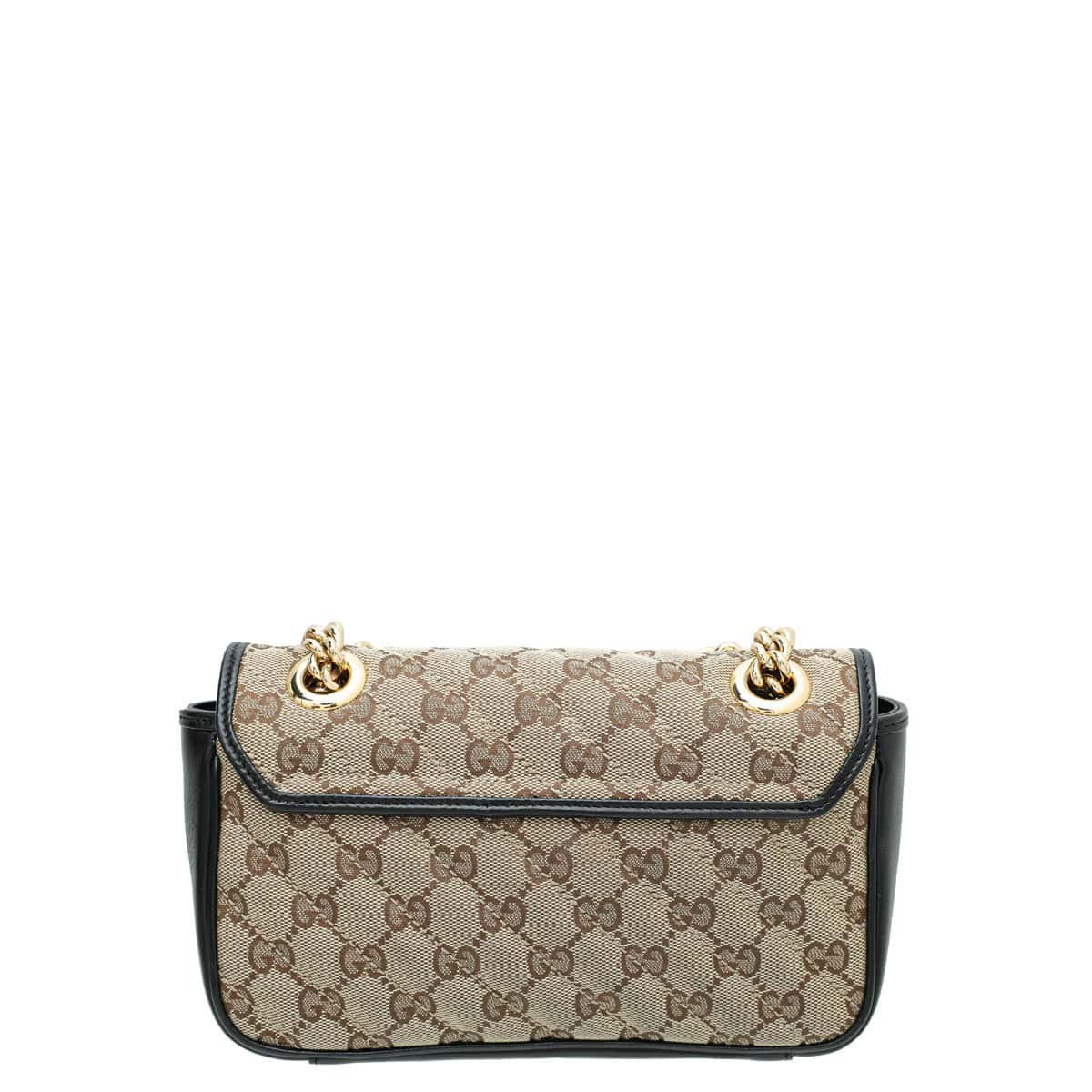 Gucci Bicolor GG Marmont Mini Bag | AlmaBagz