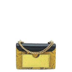 Gucci Tricolor Python Padlock Chain Small Bag | AlmaBagz