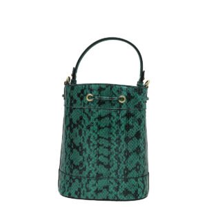 Gucci Green Python Ophidia Bucket Bag | AlmaBagz