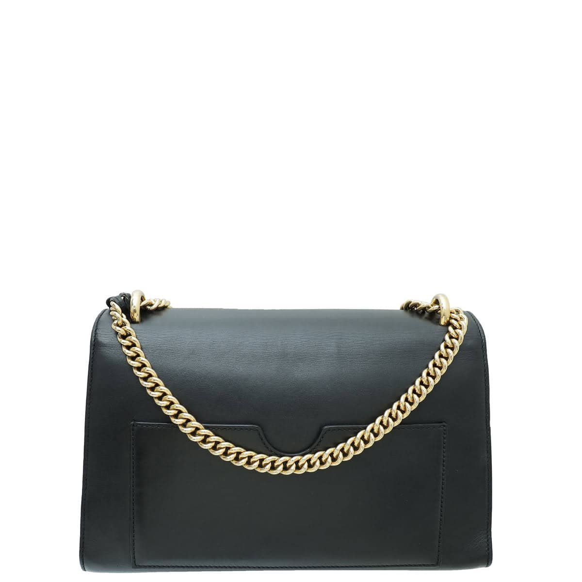 Gucci Black Padlock Chain Medium Bag | AlmaBagz