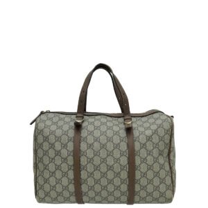 Gucci Bicolor GG Supreme Nice Medium Boston Bag | AlmaBagz