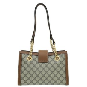 Gucci Bicolor GG Supreme Padlock Small Tote Bag | AlmaBagz
