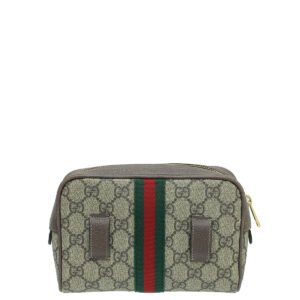 Gucci Bicolor GG Supreme Ophidia Small Belt Bag | AlmaBagz