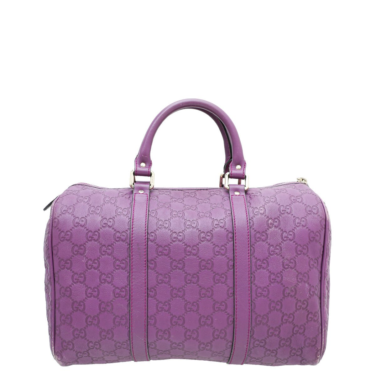 Gucci Purple GG Guccissima Joy Boston Medium Bag | AlmaBagz