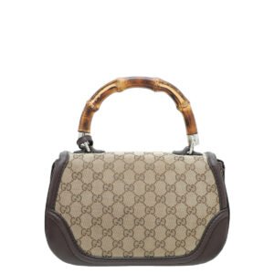 Gucci Bicolor New Bamboo Top Handle Medium Bag | AlmaBagz