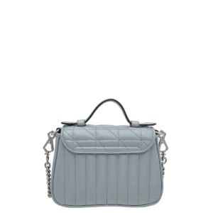 Gucci Grey GG Marmont Mini Top Handle Bag | AlmaBagz