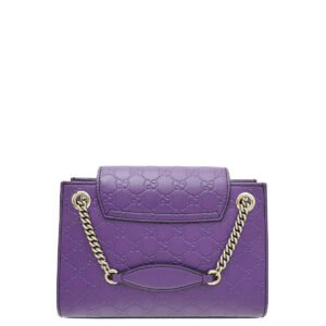 Gucci Violet Guccissima Emily Small Chain Bag | AlmaBagz