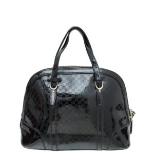 Gucci Black GG Microguccissima Nice Small Bag | AlmaBagz