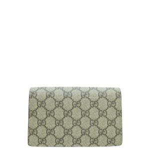 Gucci Bicolor GG Supreme Dionysus Super Mini Bag | AlmaBagz