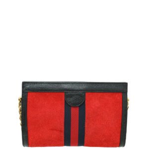 Gucci Tricolor Suede Web Ophidia Small Shoulder Bag | AlmaBagz