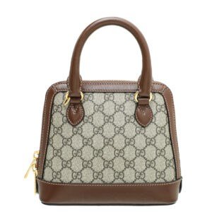 Gucci Bicolor Horsebit 1955 Mini Top Handle Bag | AlmaBagz
