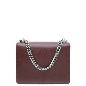 Gucci Burgundy Dionysus Mini Chain Shoulder Bag | AlmaBagz