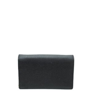 Gucci Black GG Marmont Mini Chain Bag | AlmaBagz