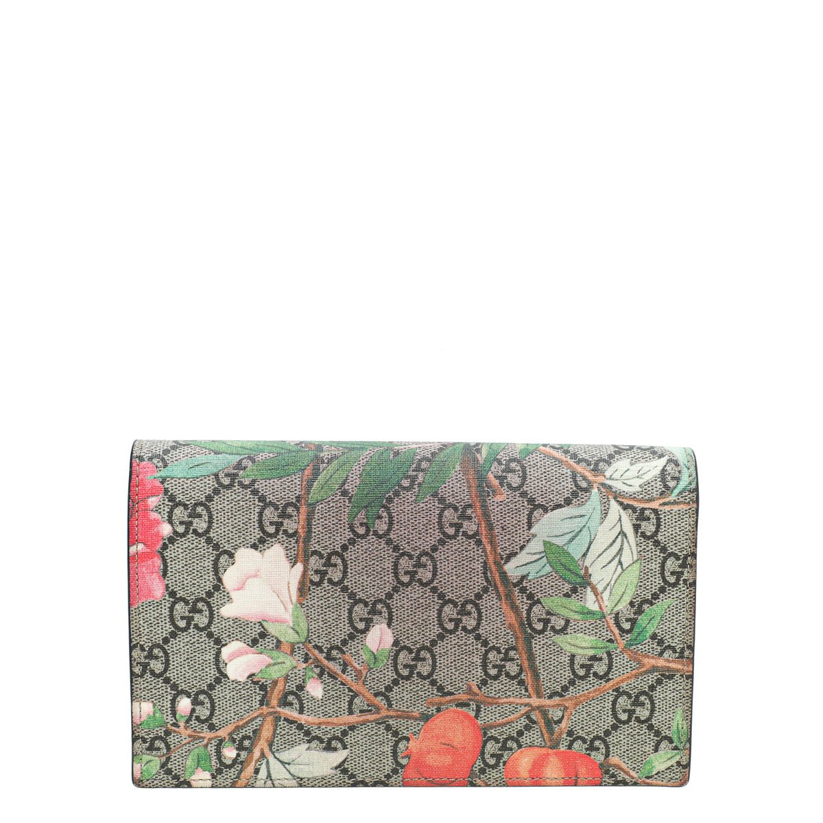 Gucci Ebony Multicolor Tian Mini Chain Bag | AlmaBagz