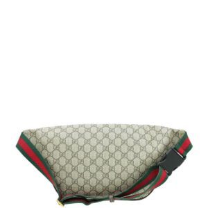 Gucci Ebony Multicolor GG Supreme Courier Belt Bag | AlmaBagz
