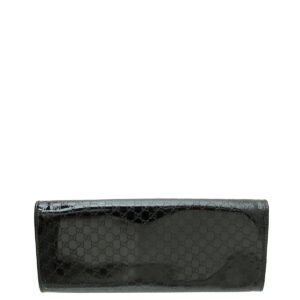 Gucci Black GG Microguccissima Broadway Clutch | AlmaBagz