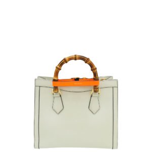 Gucci Off White Diana Tote Small Bag | AlmaBagz