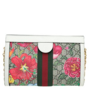 Gucci Multicolor GG Flora Ophidia Small Bag | AlmaBagz