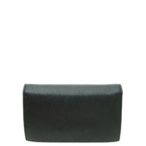 Gucci Black Interlocking G Wallet on Chain | AlmaBagz