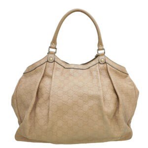 Gucci Beige GG Guccissima Sukey Large Tote Bag | AlmaBagz