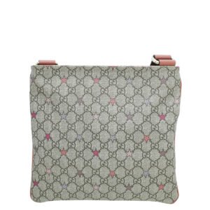 Gucci Bicolor GG Star Flat Messenger Bag | AlmaBagz
